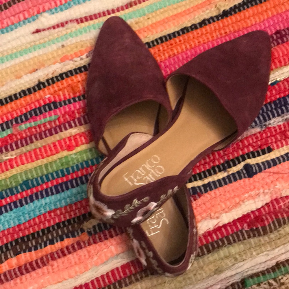 Franco sarto flat shoes